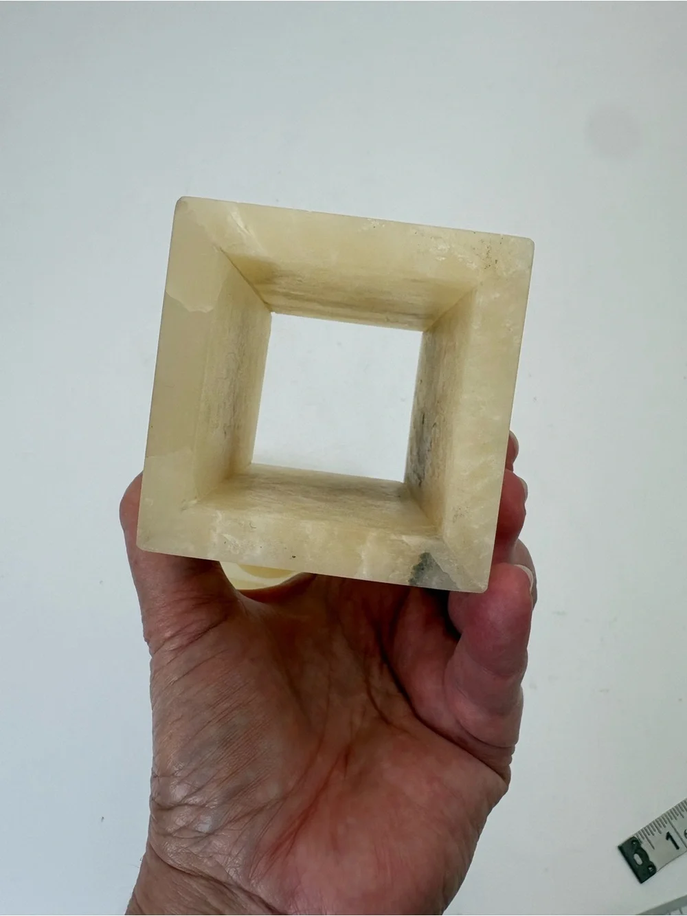 Vintage Stone Candle Holder